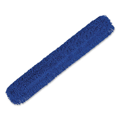 Gritt Commercial Microfiber Looped Dust Mop Pad Head, 60 x 5, Blue, 3/Pack (GCEGRI182603PK)