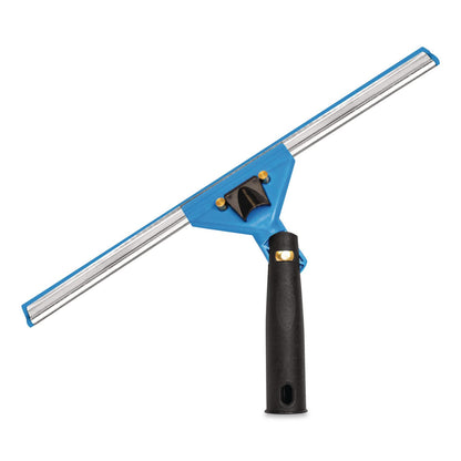 Gritt Commercial Swivel Window Squeegee with Quick Release, 14" Wide Blade (GCEGRI129)