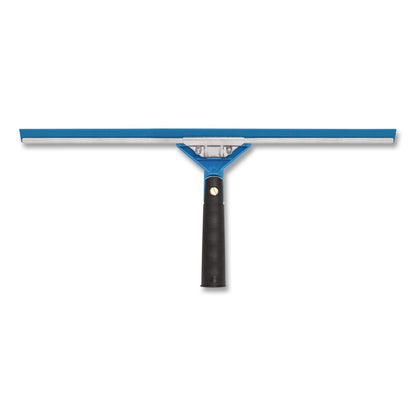 Gritt Commercial Swivel Window Squeegee with Quick Release, 18" Wide Blade (GCEGRI12918)