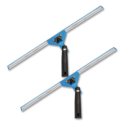 Gritt Commercial Swivel Window Squeegee with Quick Release, 18" Wide Blade, 2/Pack (GCEGRI129182PK)
