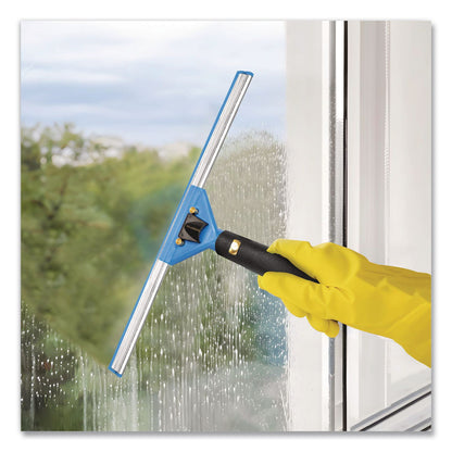 Gritt Commercial Swivel Window Squeegee with Quick Release, 18" Wide Blade, 3/Pack (GCEGRI129183PK)