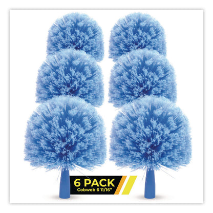 Gritt Commercial Cobweb/Corner Duster Brush, 8" Length, 6/Pack (GCEGRI1036PK)