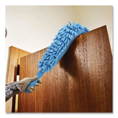 Gritt Commercial Flexible Wand Duster with Microfiber and Chenille Sleeve, 22" Length, 48/Carton (GCEGRI17648PK)