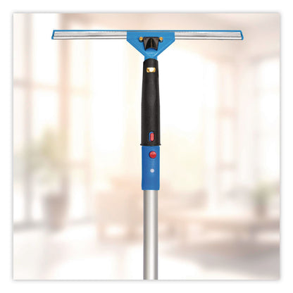 Gritt Commercial Pro Window Washing Kit with Swivel Window Squeegee and 20" Pole, 14" Wide Blade, 3/Kit (GCEGRI1313PK)