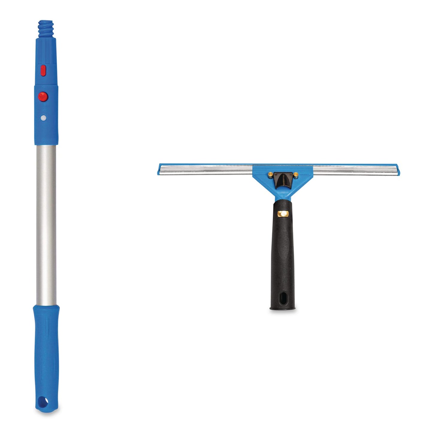 Gritt Commercial Pro Window Washing Kit with Swivel Window Squeegee and 20" Pole, 14" Wide Blade, 3/Kit (GCEGRI1313PK)