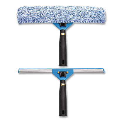 Gritt Commercial Swivel Window Washing Kit with Squeegee and Washer, 14" Wide (GCEGRI136)