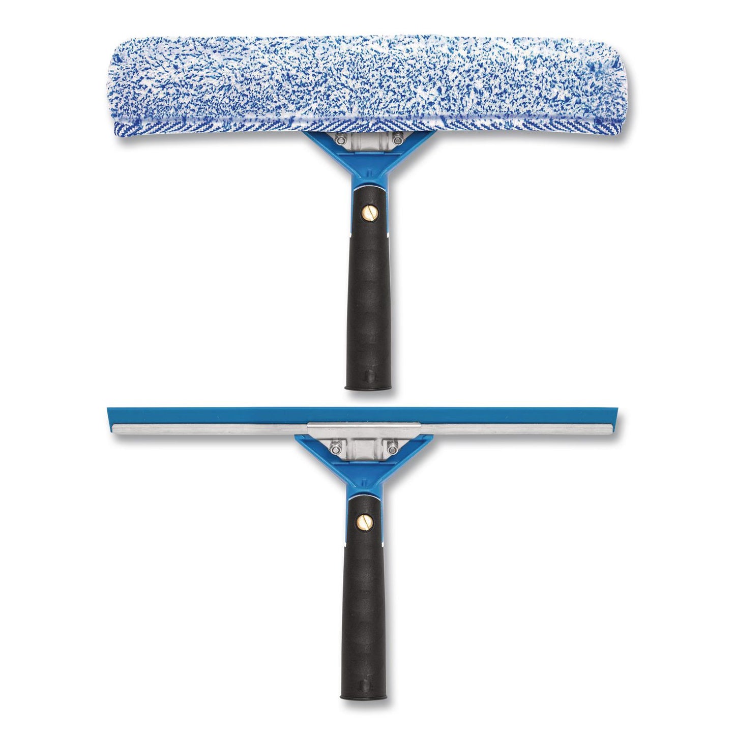 Gritt Commercial Swivel Window Washing Kit with Squeegee and Washer, 14" Wide (GCEGRI136)