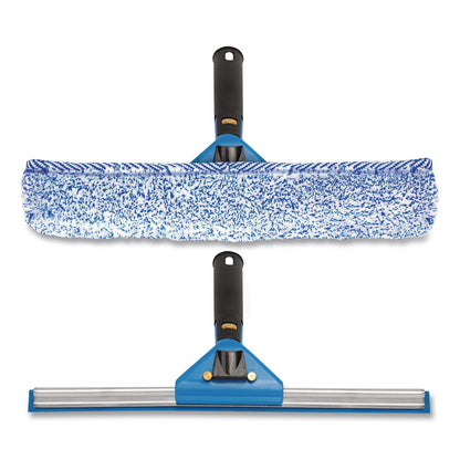 Gritt Commercial Swivel Window Washing Kit with Squeegee and Washer, 14" Wide, 2/Kit (GCEGRI1362PK)