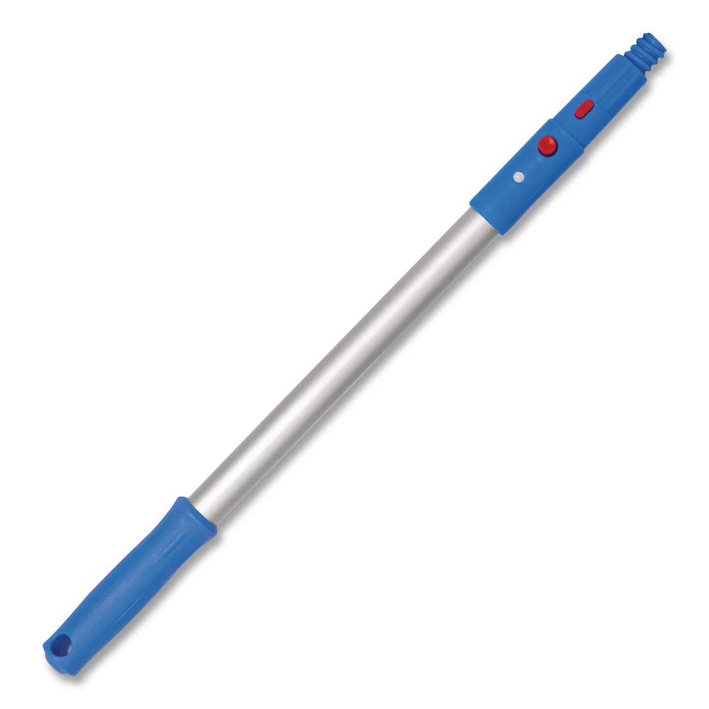 Gritt Commercial 20" Aluminum Pole with Click/Lock Adapter Cone, Blue/Silver (GCEGRI107)