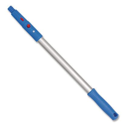 Gritt Commercial 20" Aluminum Pole with Click/Lock Adapter Cone, Blue/Silver, 3/Pack (GCEGRI1073PK)