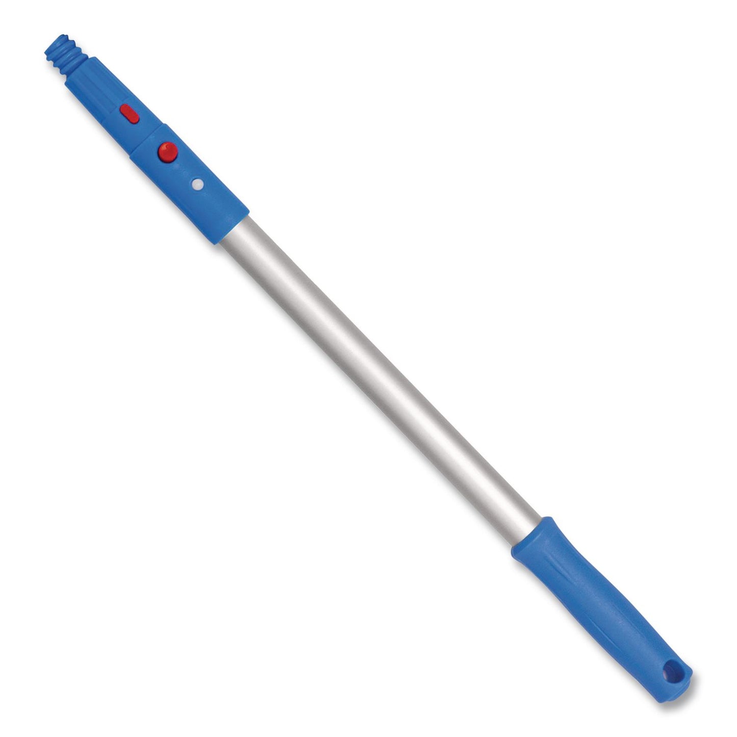 Gritt Commercial 20" Aluminum Pole with Click/Lock Adapter Cone, Blue/Silver, 12/Pack (GCEGRI10712PK)