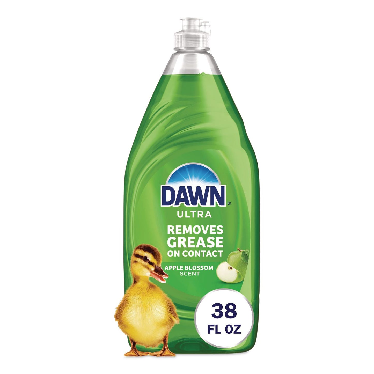 Dawn® Ultra Liquid Dish Detergent, Apple Blossom Scent, 38 oz Bottle (PGC20711EA)