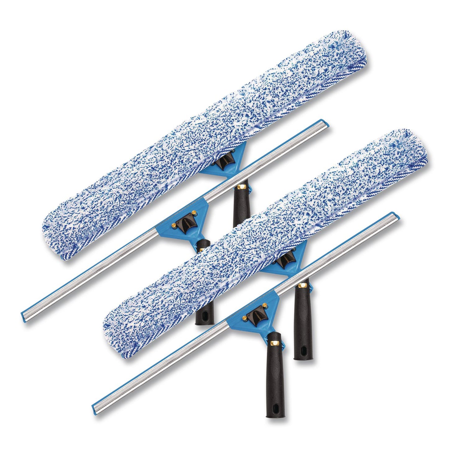 Gritt Commercial Swivel Window Washing Kit with Squeegee and Washer, 18" Wide, 2/Kit (GCEGRI136182PK)