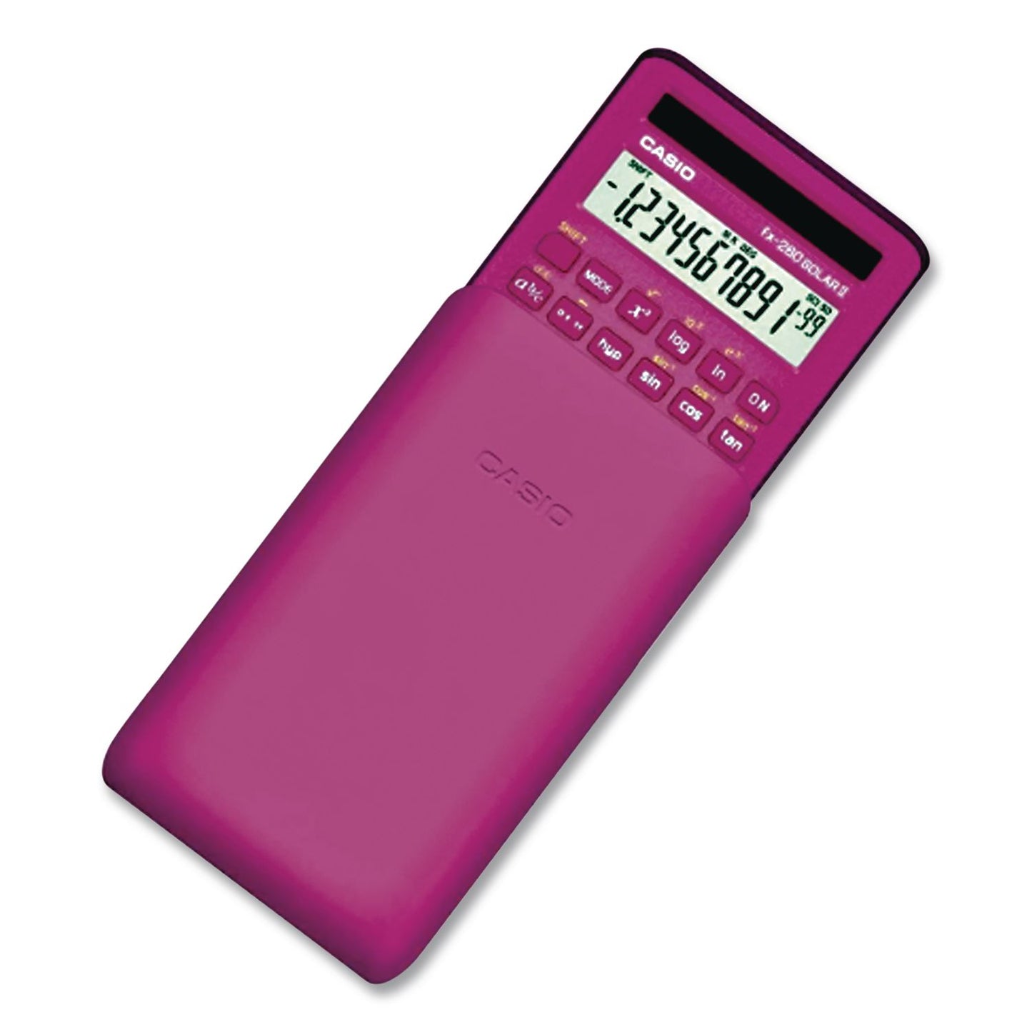 Casio® FX-260 Solar II All-Purpose Scientific Calculator, 10-Digit LCD, Pink (CSOFX260SLRIIPK)
