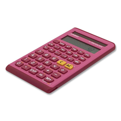 Casio® FX-260 Solar II All-Purpose Scientific Calculator, 10-Digit LCD, Pink (CSOFX260SLRIIPK)