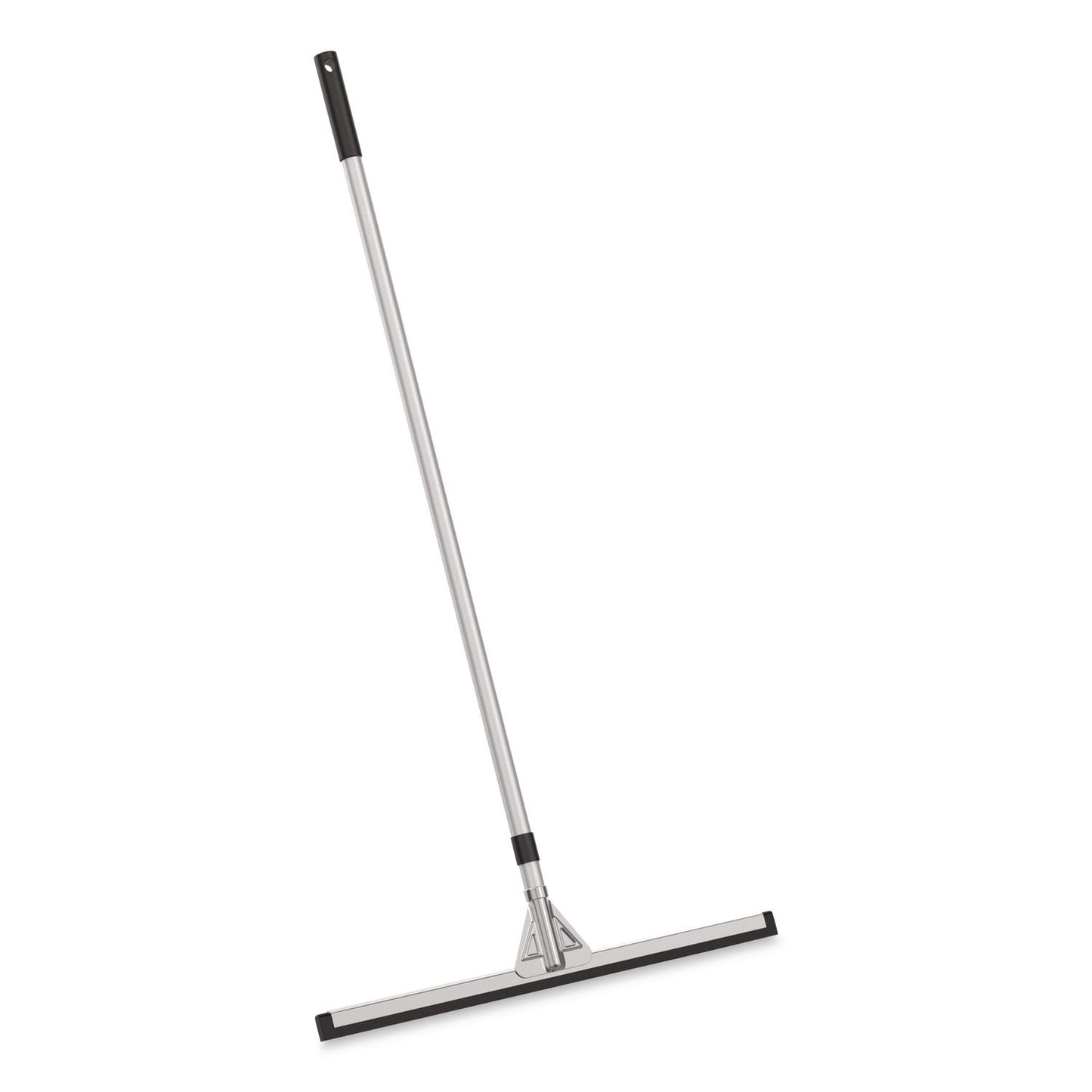 Gritt Commercial Double Neoprene Foam Floor Squeegee with 72" Aluminum Telescopic Handle, 30" Wide Blade, 4/Kit (GCEGRI156T4PK)