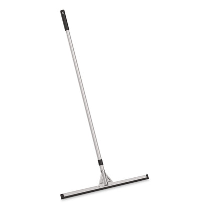 Gritt Commercial Double Neoprene Foam Floor Squeegee with 72" Aluminum Telescopic Handle, 30" Wide Blade, 4/Kit (GCEGRI156T4PK)