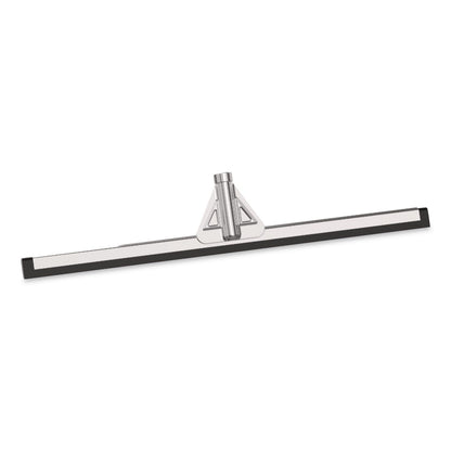 Gritt Commercial Double Neoprene Foam Floor Squeegee with 72" Aluminum Telescopic Handle, 30" Wide Blade (GCEGRI156T)
