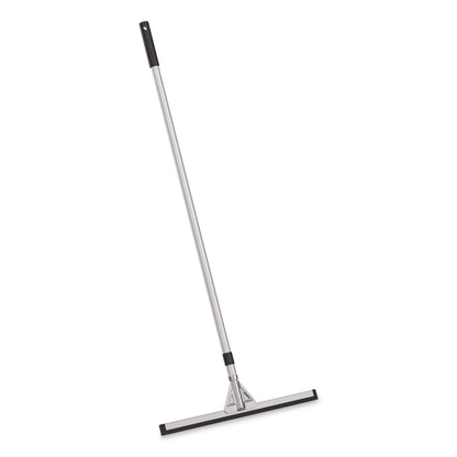 Gritt Commercial Double Neoprene Foam Floor Squeegee with 72" Aluminum Telescopic Handle, 22" Wide Blade, 4/Kit (GCEGRI152T4PK)
