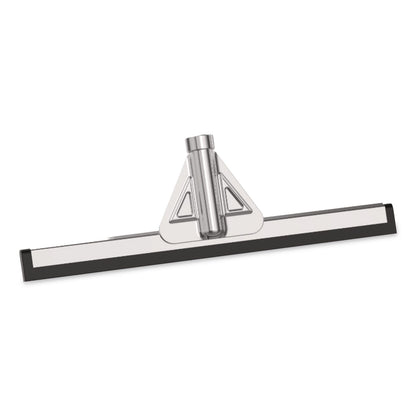 Gritt Commercial Double Neoprene Foam Floor Squeegee with 72" Aluminum Telescopic Handle, 22" Wide Blade, 4/Kit (GCEGRI152T4PK)