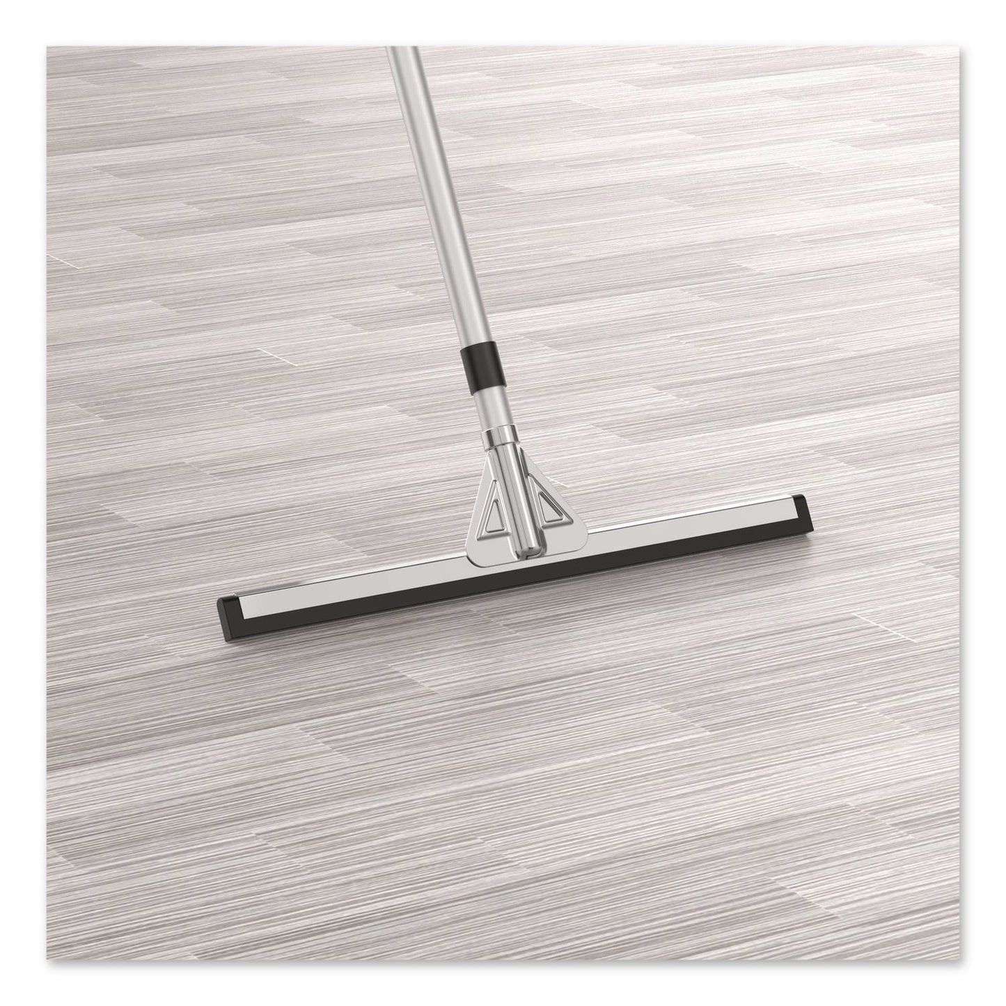 Gritt Commercial Double Neoprene Foam Floor Squeegee with 72" Aluminum Telescopic Handle, 22" Wide Blade (GCEGRI152T)