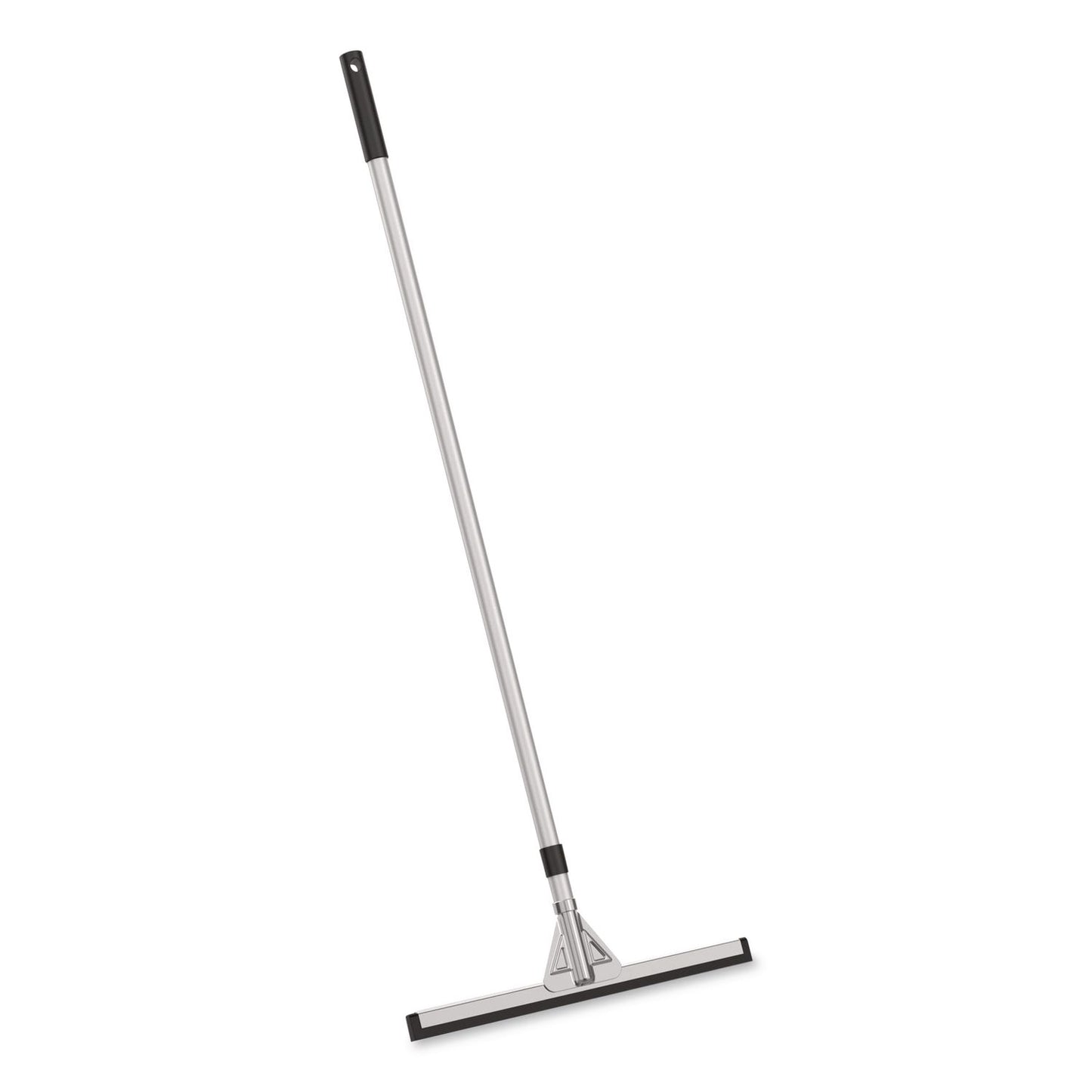 Gritt Commercial Double Neoprene Foam Floor Squeegee with 72" Aluminum Telescopic Handle, 18" Wide Blade, 4/Kit (GCEGRI148T4PK)