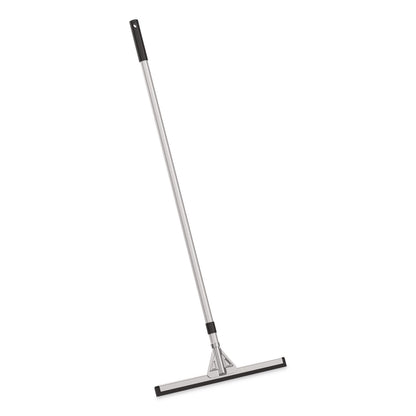 Gritt Commercial Double Neoprene Foam Floor Squeegee with 72" Aluminum Telescopic Handle, 18" Wide Blade (GCEGRI148T)