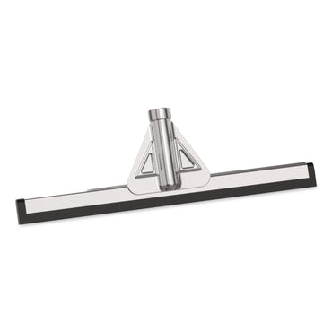 Gritt Commercial Double Neoprene Foam Floor Squeegee with 72" Aluminum Telescopic Handle, 18" Wide Blade (GCEGRI148T)