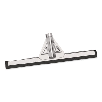 Gritt Commercial Double Neoprene Foam Floor Squeegee with 72" Aluminum Telescopic Handle, 18" Wide Blade (GCEGRI148T)