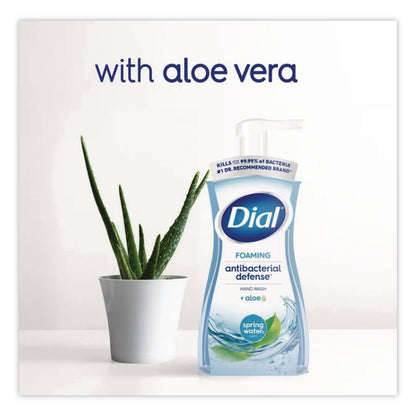 Dial® Antibacterial Foaming Hand Wash, Spring Water Scent, 7.5 oz (DIA05401)