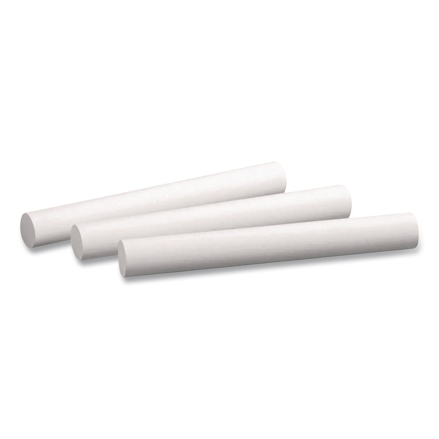 Prang® Hygieia Dustless Board Chalk, 3.25" x 0.38' Diameter, White, 12/Box (DIX31144)