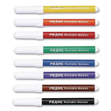 Prang® Washable Marker Master Pack, Broad Bullet Tip, Assorted Colors, 96/Carton (DIX80614)