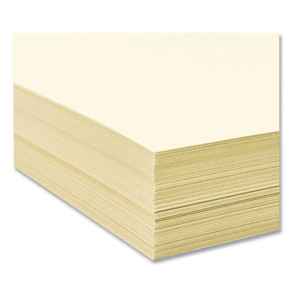 Lettermark™ 30% Recycled Colored Paper, 20 lb Bond Weight, 8.5 x 11, Cream, 500/Ream (DMR94296)