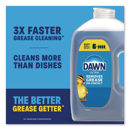 Dawn® Ultra Liquid Dish Detergent, Easy Refill Jug, Original Scent, 67 oz, 6/Carton (PGC19508)