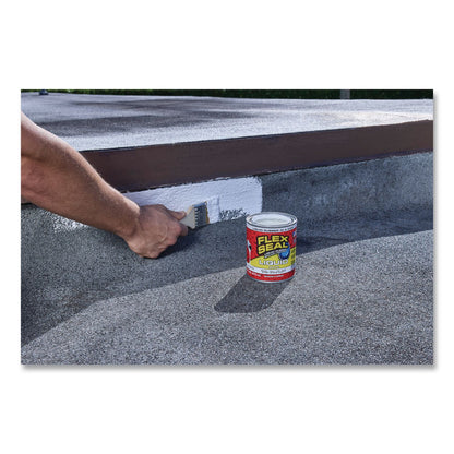 Flex Seal Products® Flex Seal Liquid Rubber Sealant Coating Liquid, 16 oz Can, Dries White, 6/Carton (FSGLFSWHTR16)