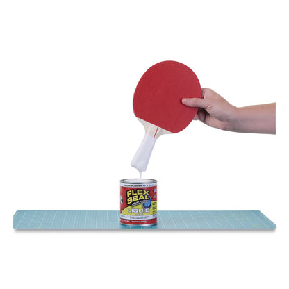 Flex Seal Products® Flex Seal Liquid Rubber Sealant Coating Liquid, 16 oz Can, Dries White, 6/Carton (FSGLFSWHTR16)