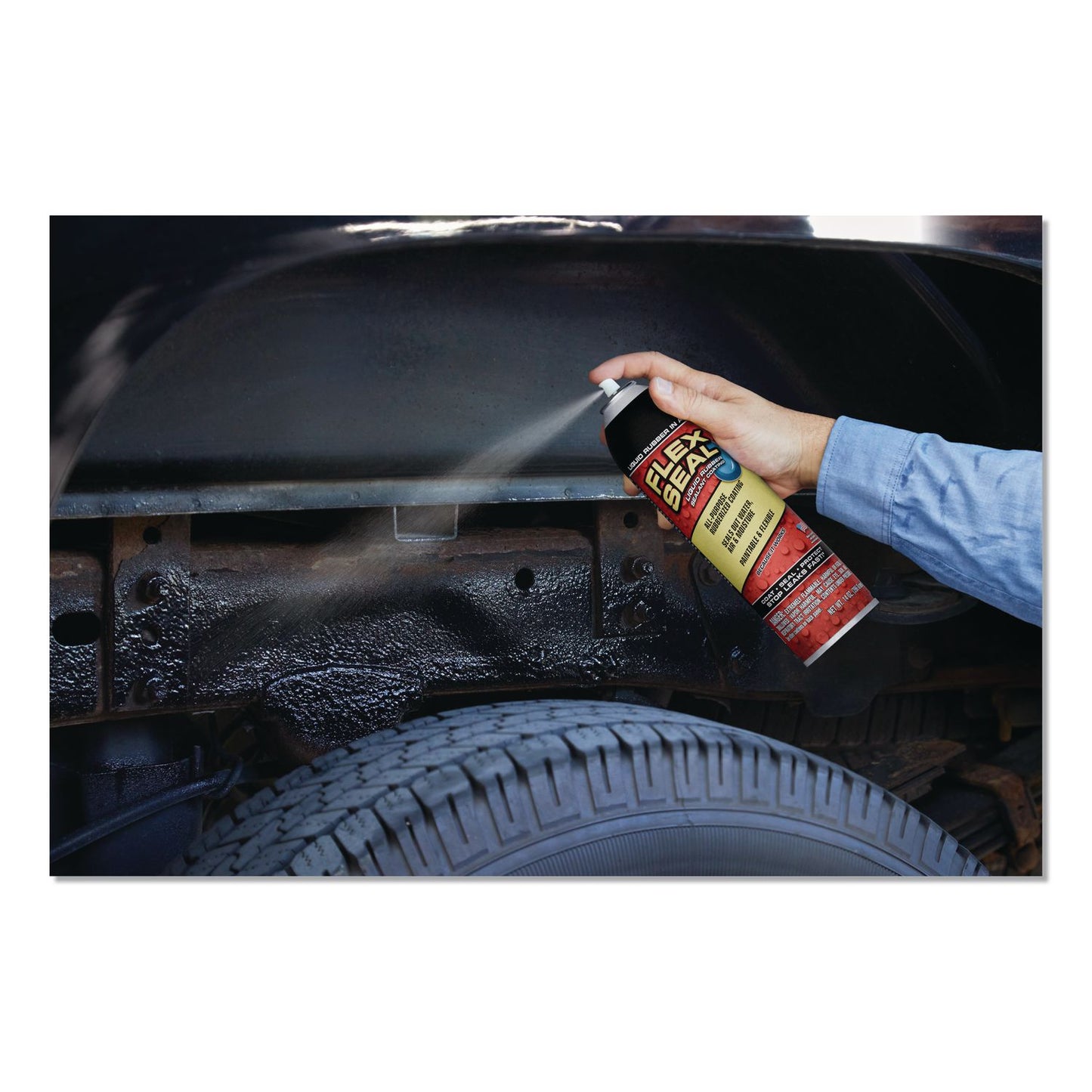 Flex Seal Products® Flex Seal Liquid Rubber Sealant Coating Aerosol, 14 oz Aerosol Can, Dries Red, 6/Carton (FSGFSREDR20)
