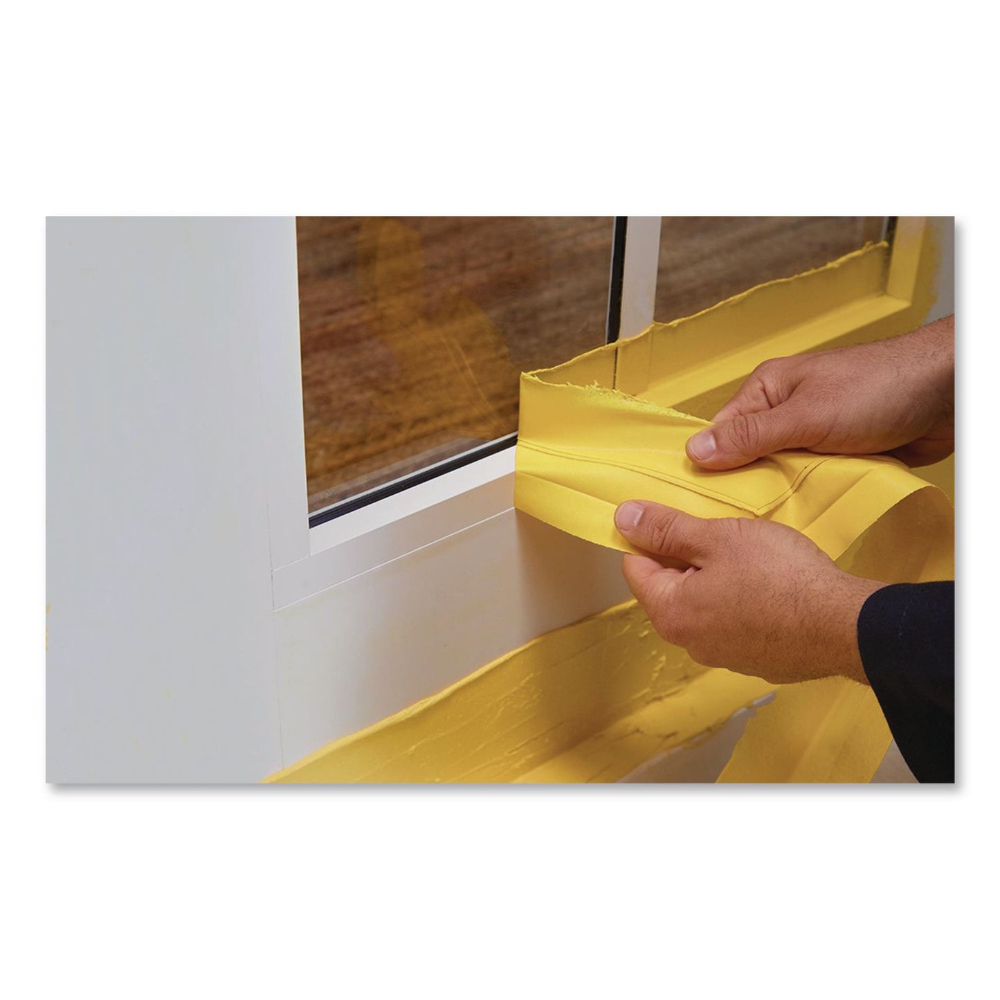 Flex Seal Products® Flex Paste Flood Protection Paste, (6) 8.7 oz Sleeves with Tray/Pack, Dries Yellow, 2 Packs/Carton (FSGRPSYELR64)
