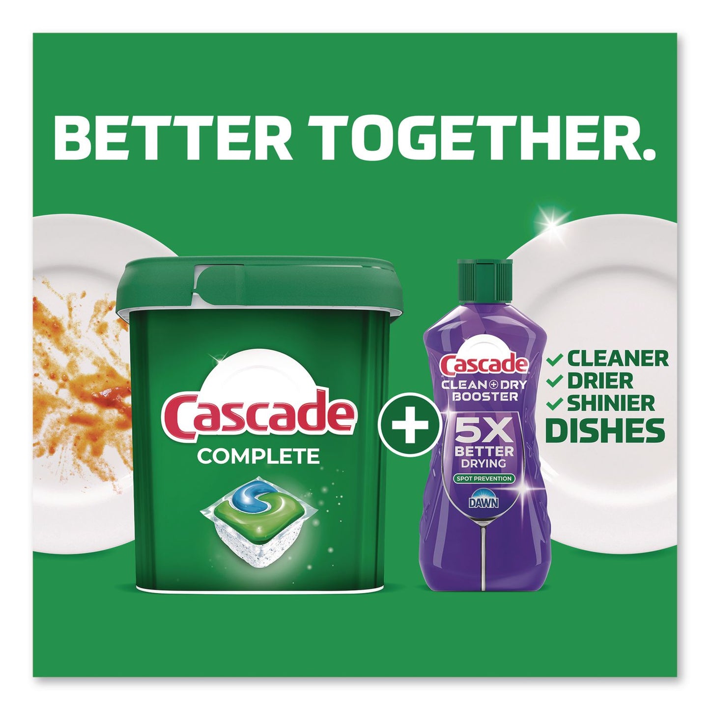 Cascade® Complete ActionPacs, Fresh Scent, 17.6 oz Bag, 33 Pacs/Bag, 4 Bags/Carton (PGC21697)