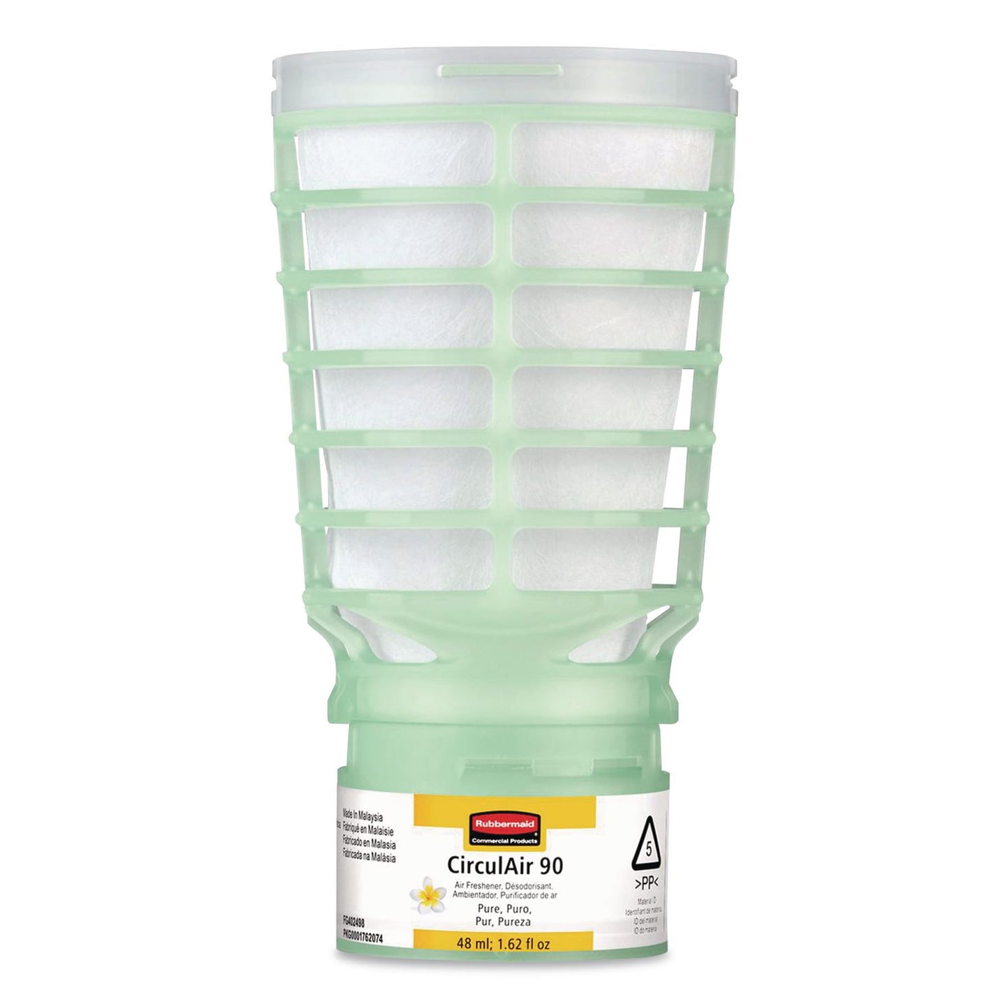 Rubbermaid® Commercial CirculAir 90 Passive Air Care Refill, Pure Scent, 1.62 oz, 6/Carton (RCP402498)