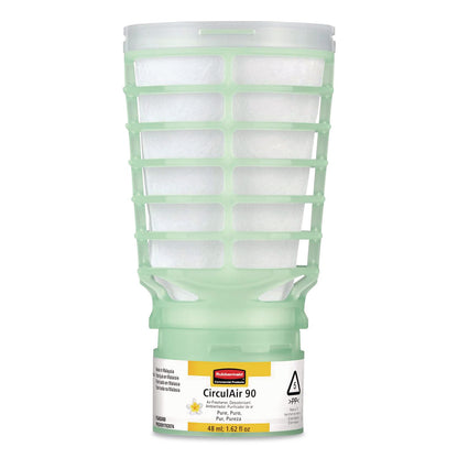 Rubbermaid® Commercial CirculAir 90 Passive Air Care Refill, Pure Scent, 1.62 oz, 6/Carton (RCP402498)