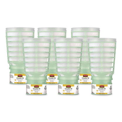 Rubbermaid® Commercial CirculAir 90 Passive Air Care Refill, Pure Scent, 1.62 oz, 6/Carton (RCP402498)