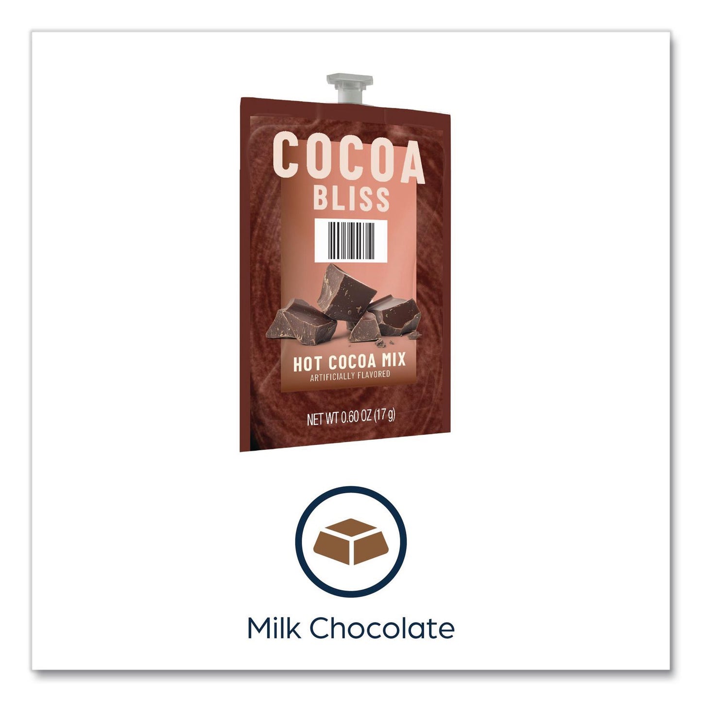 FLAVIA® Cocoa Bliss Hot Chocolate Mix, Chocolate, 72/Carton (LAV48788)