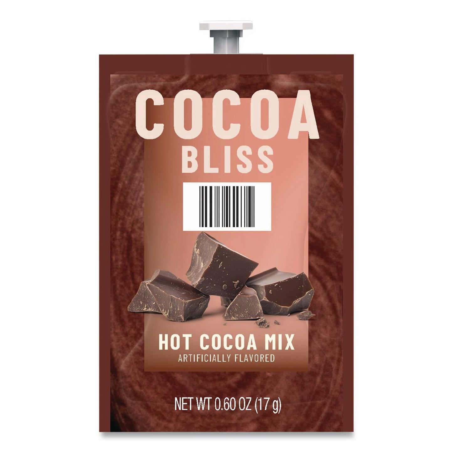 FLAVIA® Cocoa Bliss Hot Chocolate Mix, Chocolate, 72/Carton (LAV48788)