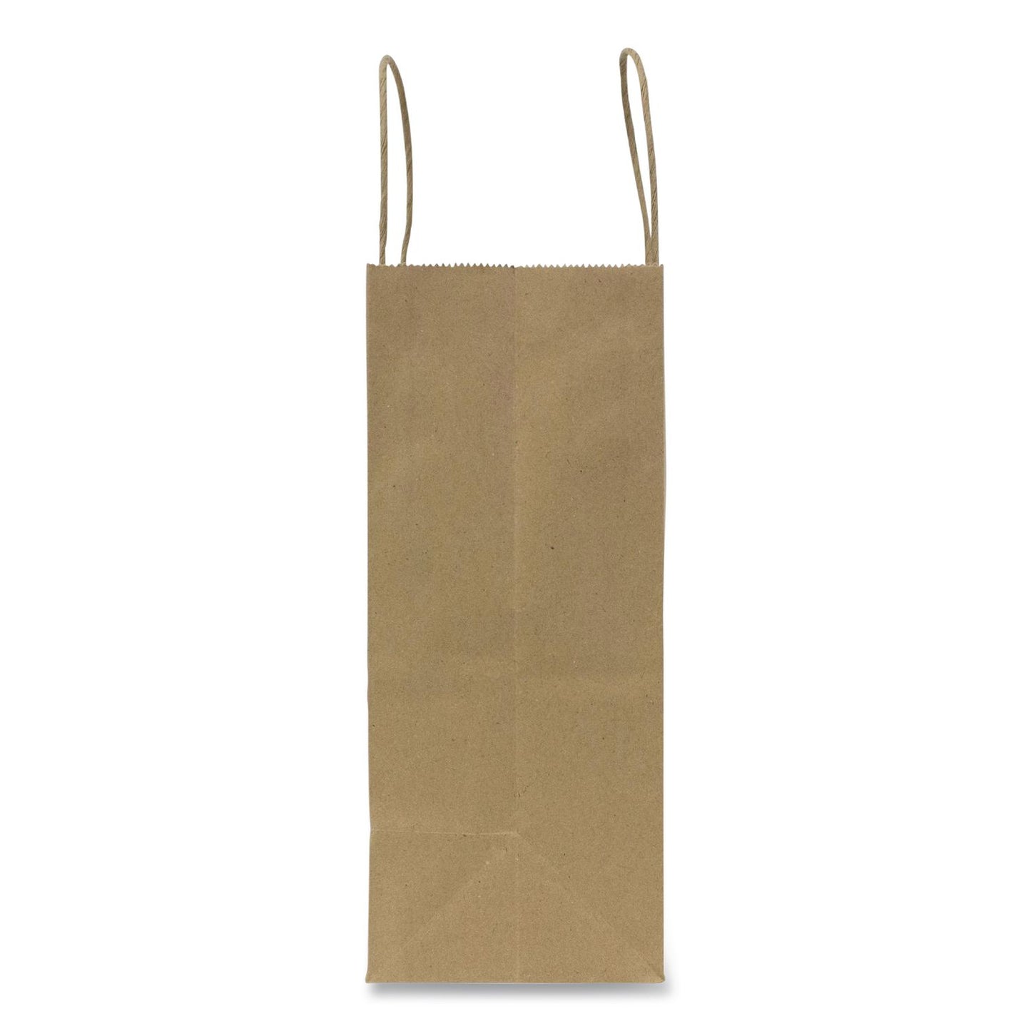 Karat® Paper Shopping Bag, Rope Handles, Small Size, 8.1 x 4.5 x 10.6, Kraft, 250/Carton (KRTFPSB100)