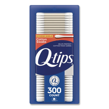 Q-tips® Cotton Swabs, Antibacterial, 300/Pack, 12/Carton (EDA17900CT)