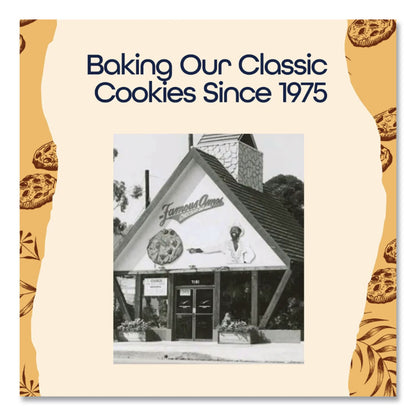 Famous Amos® Cookies, Original Recipe Chocolate Chip, 2 oz Bag, 6/Box (FER05907)