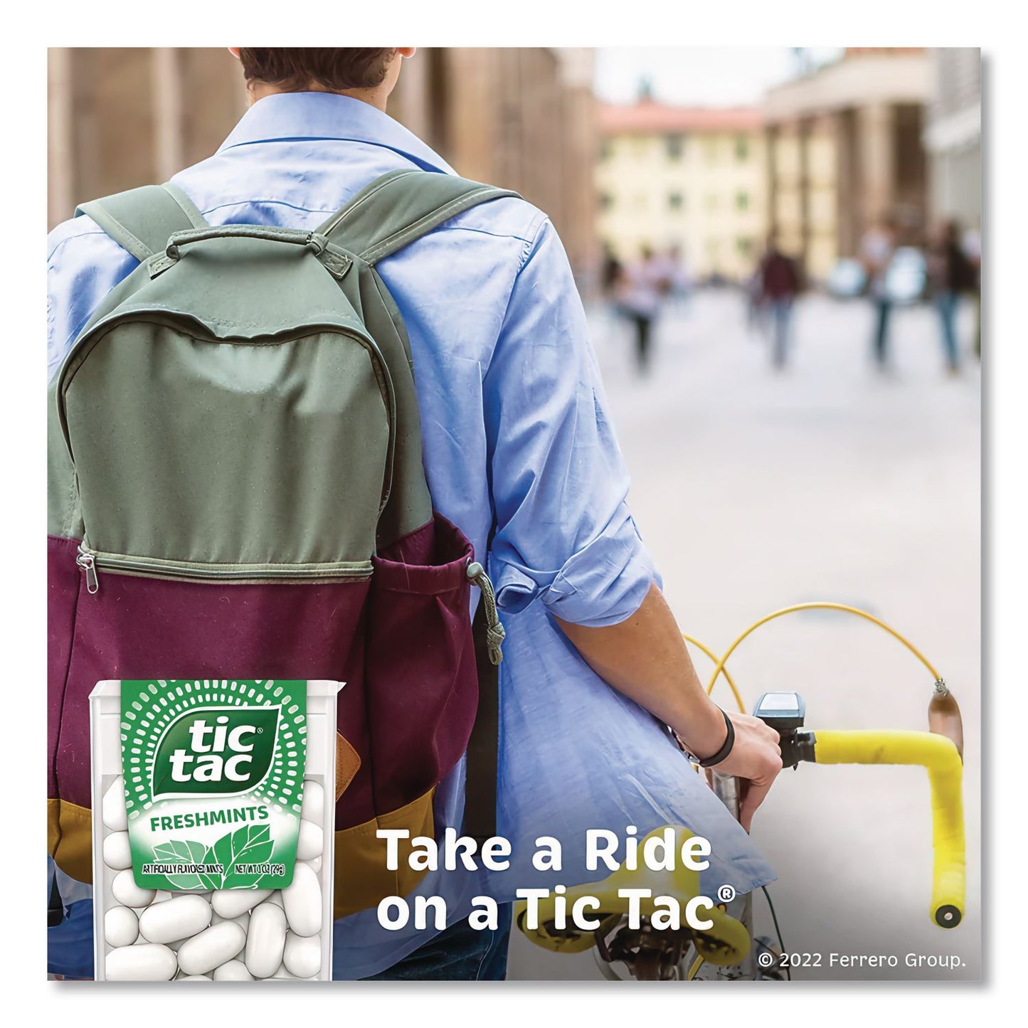 Tic Tac® Breath Mints, Freshmint, 1 oz Bottle, 12 Bottles/Box (TICFEU00771)