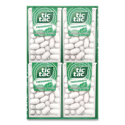 Tic Tac® Breath Mints, Freshmint, 1 oz Bottle, 12 Bottles/Box (TICFEU00771)