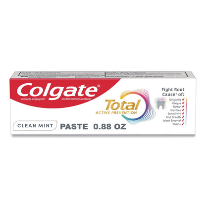 Colgate® Total Toothpaste, Coolmint, 0.88 oz, 24/Carton (CPC61044324)